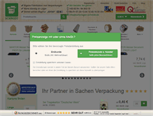 Tablet Screenshot of kartonagen-schmidt.de